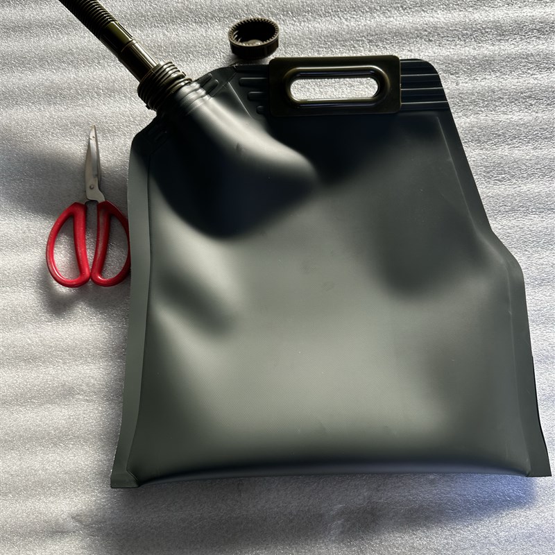 手提油囊便携式油囊5升10升汽车摩F托越野备用油箱汽油桶抗静电