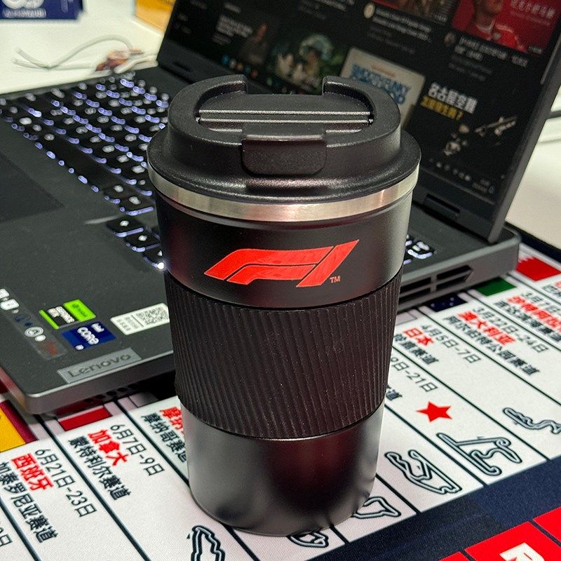 F1随手咖啡杯380毫升水杯双层真空304不锈钢保温T保冷高颜值随手