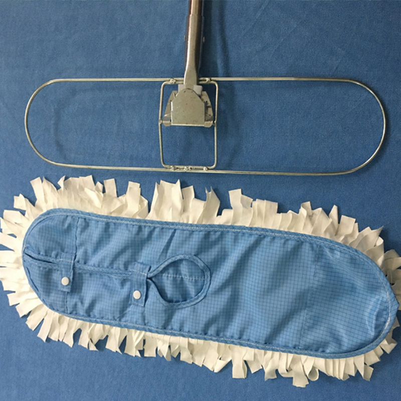 防静电不锈钢平板无尘拖把布超细纤维激K光封边工厂车间用洁净室