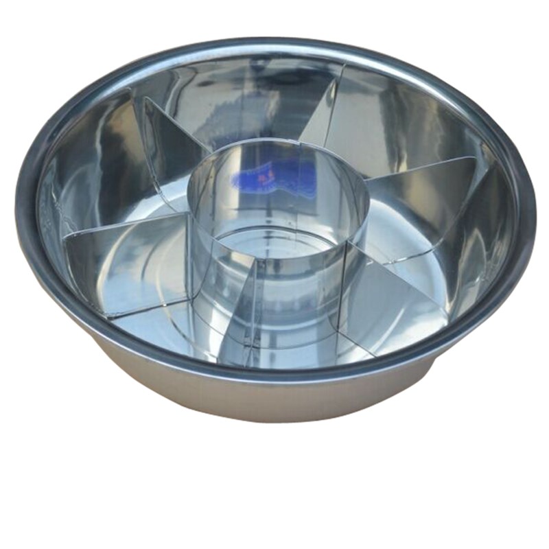 麻辣烫锅商用专用锅九宫格v火锅盆不锈钢麻辣烫盆牛杂锅关东煮锅