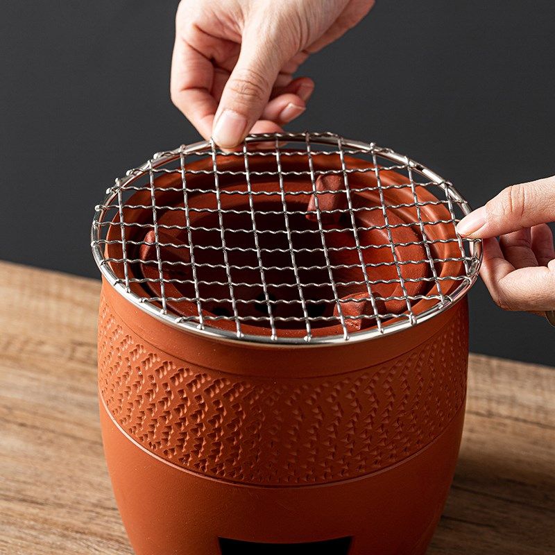 新围炉煮茶碳炭炉茶壶o中式砂铫壶煮水壶家用户外功夫茶陶炭炉电,餐饮具,煮茶炉,淘宝优惠券,粉丝福利购,淘宝优惠卷