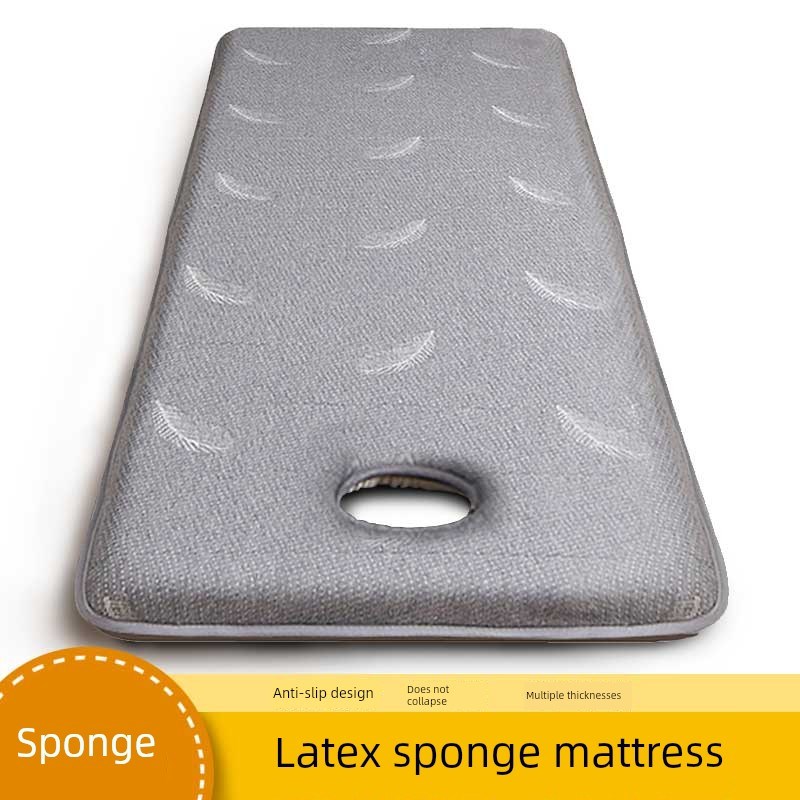 美容床垫海绵加厚有孔美容床乳胶垫按摩按摩抠耳R海绵垫可折叠防