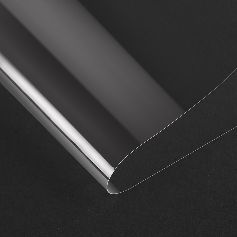 耷拉下垂超薄软玻m璃TPU透明餐桌布防水防油防尘非塑料垫