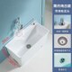 高脚陶瓷拖把池拖布池洗地拖槽把C盆阳台卫生间家用带搓衣板洗衣