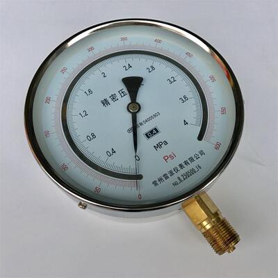 中英双刻度精密压力表 YB-150 0-4mpa 600psi 表盘150mm 0.4级