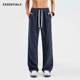 卫裤 男士 秋冬季 ESSENTIALS休闲阔裤 宽松潮加绒厚百搭直筒运动长裤