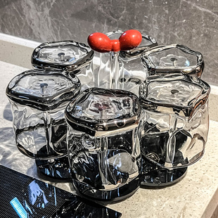 水杯架子置物架家用客q厅玻璃杯子倒扣收纳架晾啤酒茶杯倒挂沥水