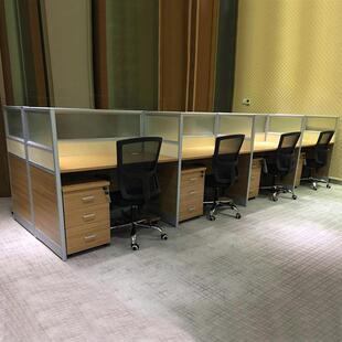 北京办公家具QDI屏办公桌椅尚组位合时职员工工作桌公风司四人电