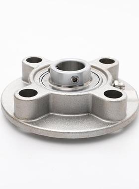 不锈钢圆形外球面座轴承SUFC211厂家直供不CHBA锈钢3044材质40带