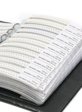 贴片电阻本电容本0201004020603CNW051206电阻包电8容包样品本