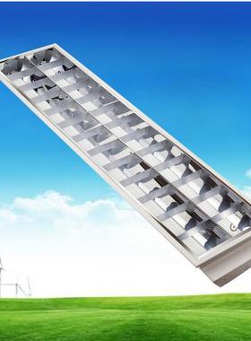 格栅灯格栅灯240外壳T8/200*300LED1明装格栅灯外壳