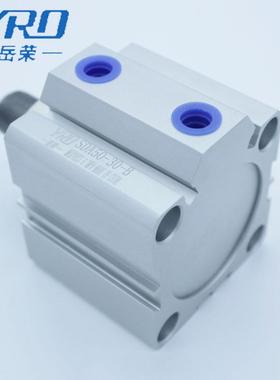 YRO薄岳MGL荣气缸sda63x2530x35x40x45Ax50x75x100型气缸外牙SxDS