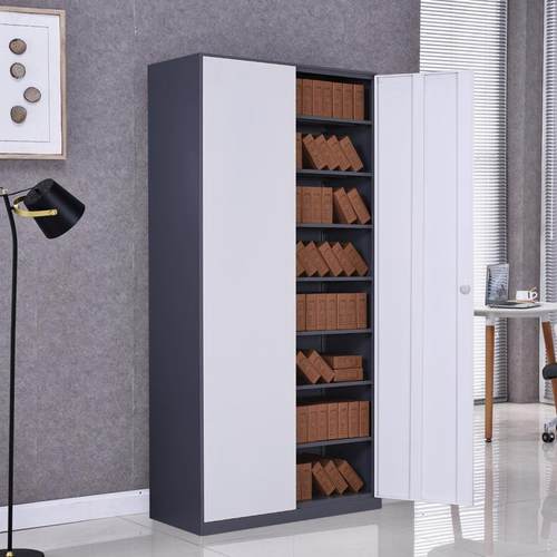 钢制色文档件柜办公EGJ财务套铁皮柜带室抽屉玻璃门带锁资料案收