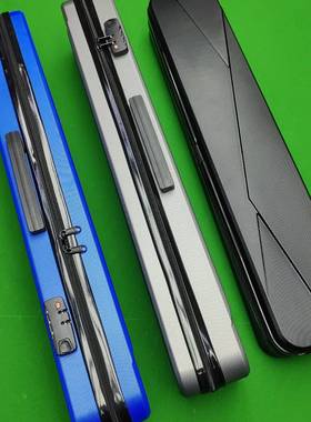 新款1/2台球杆杆密码款大杆头杆盒九球杆盒75403冲盒杆跳打全套可