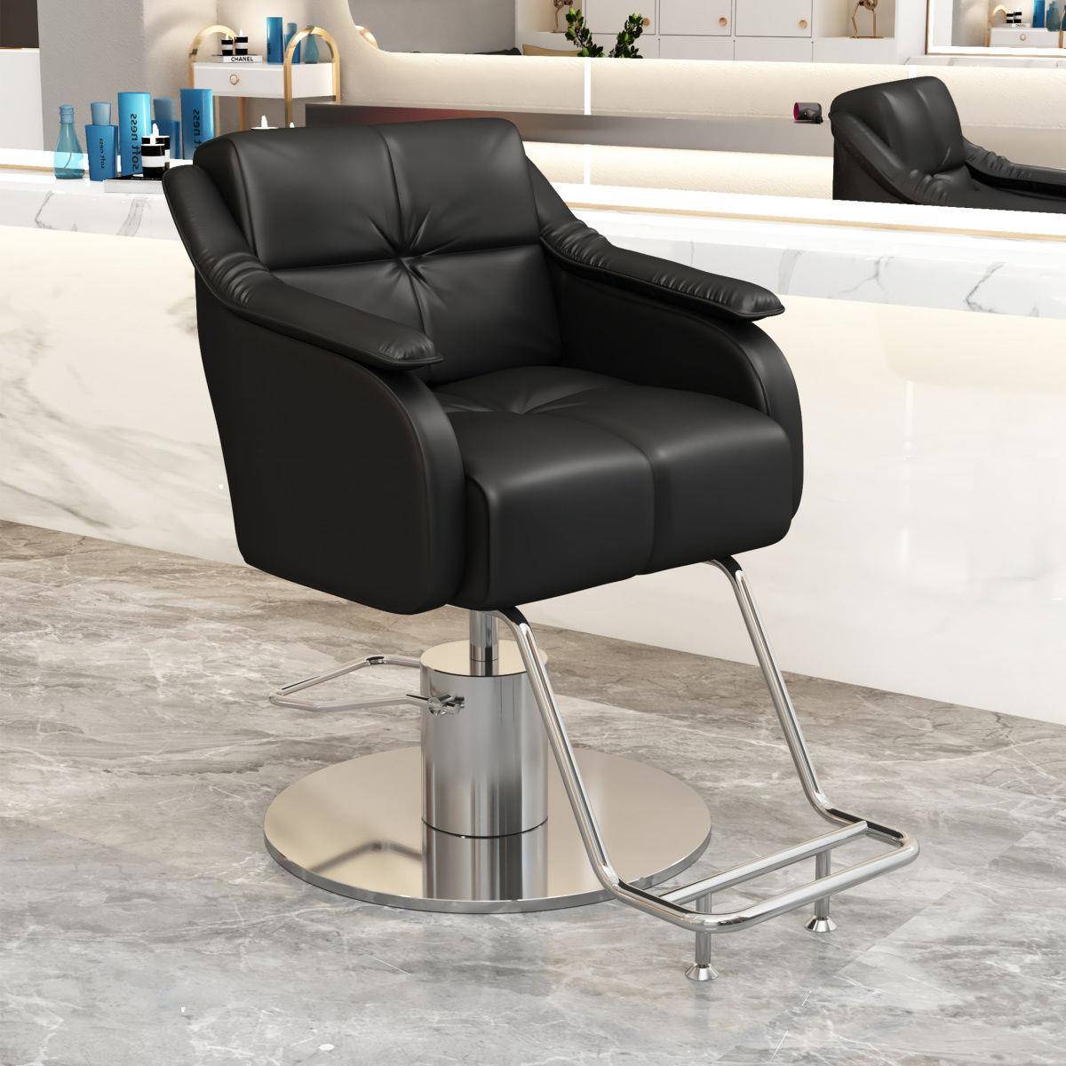 理发店WFM理发发美转发店美发网红椅子凳高档发廊专用烫染升降剪