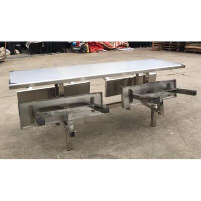 不锈钢桌桌可28148折餐叠不锈钢餐桌学校食堂餐餐厅餐桌椅组合