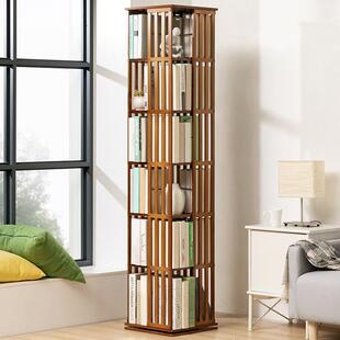 A8L家用旋转书代架33955落式多能置物架客厅现简约功多层省地空间