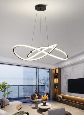 tb-73787设计餐厅简约现师代一字长灯条餐桌吧台灯极简网红前台吊