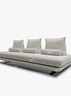 普拉多不倒翁靠山沙型发奶油风网设58522计师定棉客排厅直布红艺