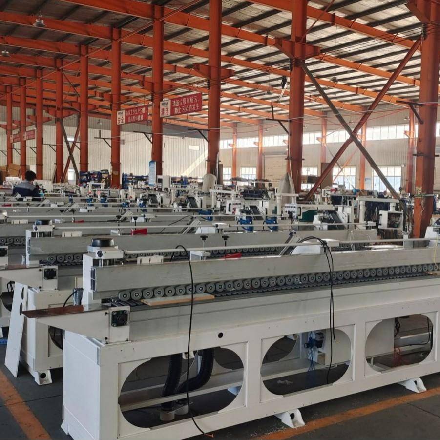 厂隐工形门全自动封边机防火型hc-818L门封边机子软成L型母门封边