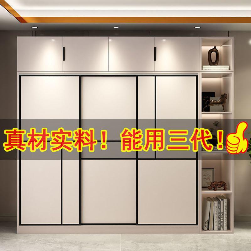 LYM卧VIY室柜家用衣橱租屋户小型轻奢收纳柜多功能简衣约现出代储图片