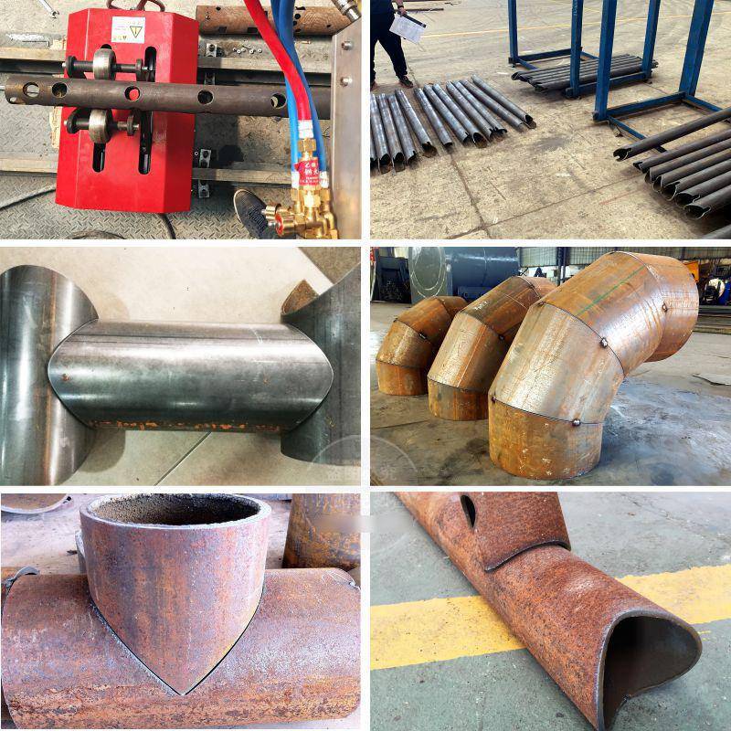 便携子式数相贯线割等离火焰FID切机管控板两用数控圆管下料切割