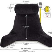 碎记忆棉枕阅读枕有扶手靠垫孕抱妇腰靠人背沙发懒靠BZS有内胆可