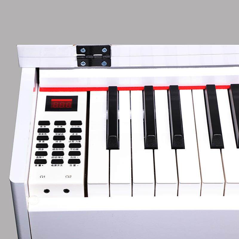 九莱8电无品牌/子钢琴8键标准家用专业成人学利者数码儿感初应立