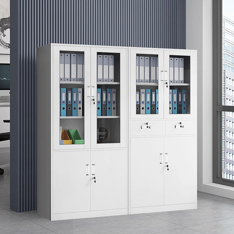 通玻文柜钢制资矮料柜办公车室铁皮柜抽屉间GER工件具柜收纳储物