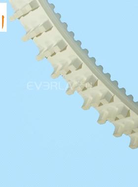 带PEU同步加白胶开R槽耐磨防滑传动带无缝环形齿型带擎川VPU同步