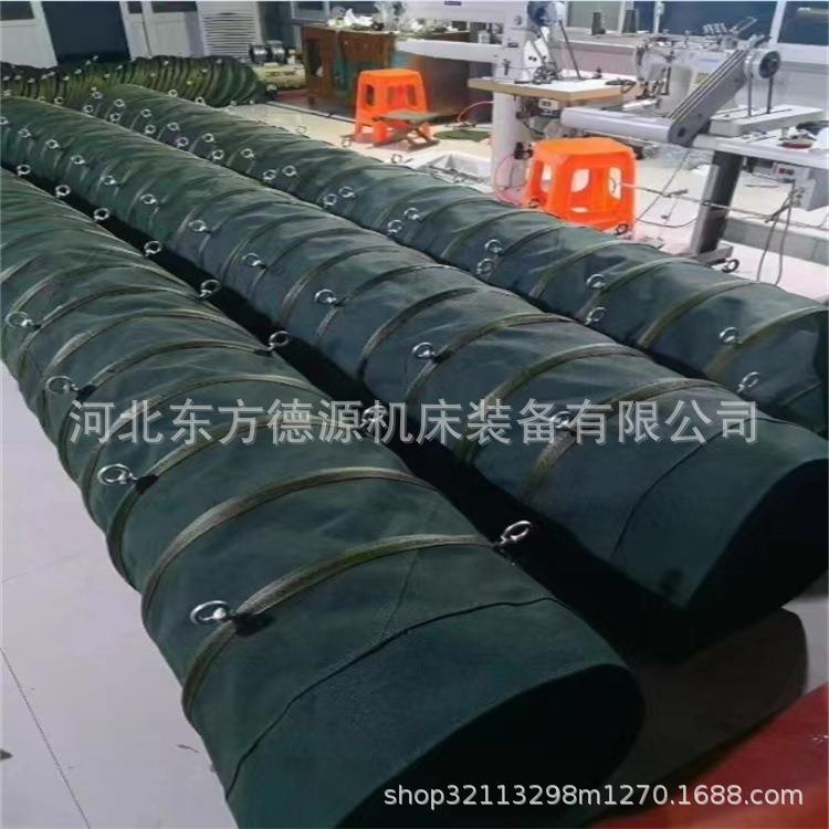 包邮布伸缩通风管三筒加厚帆布钢丝防伸缩通风风无品牌/软管通风