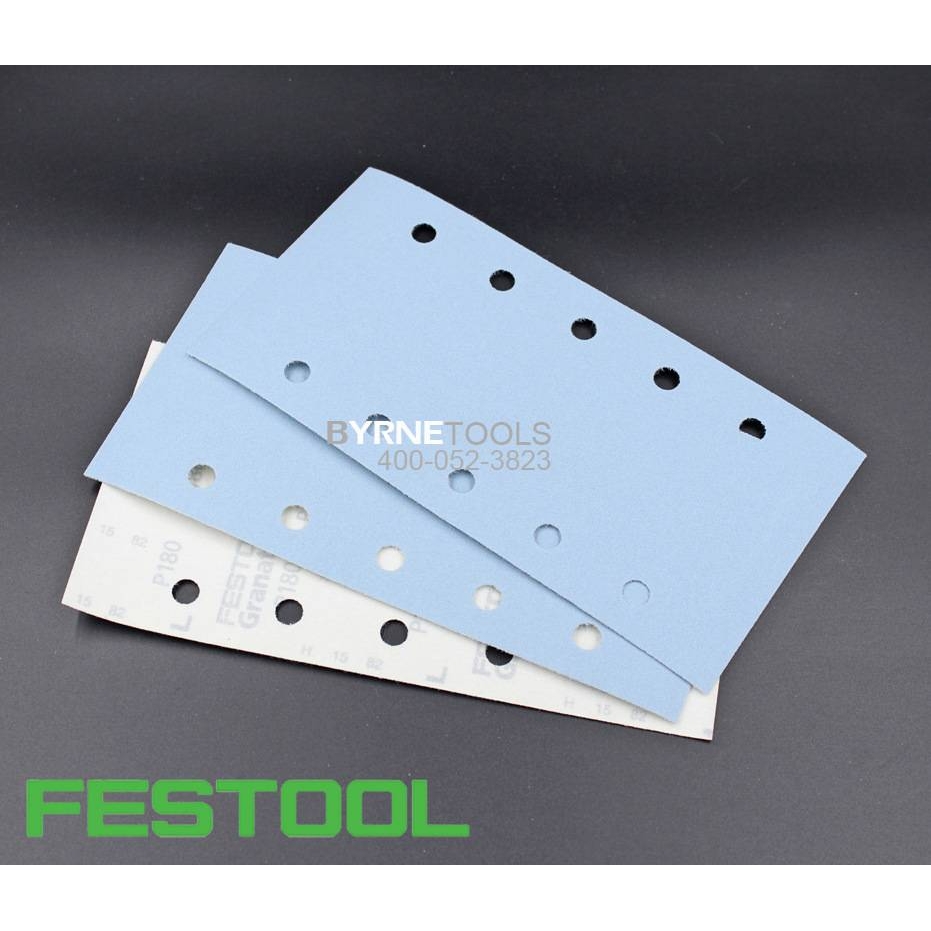 FESTOOL费斯托方形砂纸 93X178mm石榴石砂纸 93*175mm干磨砂纸