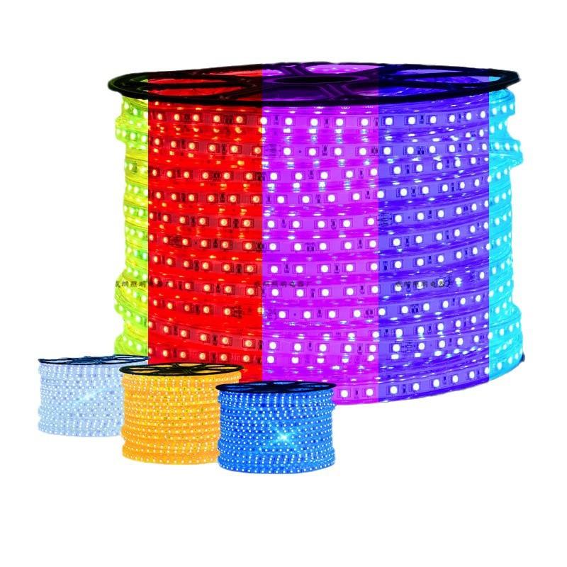 2彩2家0V高压5水DNR050RGB七渐变灯带酒店户外亮化客厅用防工程灯