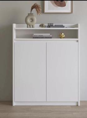 代简15cm餐24436边约柜实木窄型厨现房茶靠墙收纳柜20cm玄关水柜