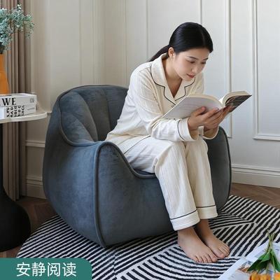 仿窝毛懒人发窝沙发榻榻米阳台49391卧室沙兔客厅单人休闲阅读沙