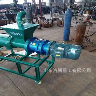 畜牧VUT养殖固液机猪粪便自动脱水场机不锈钢斜筛式干离湿分分离