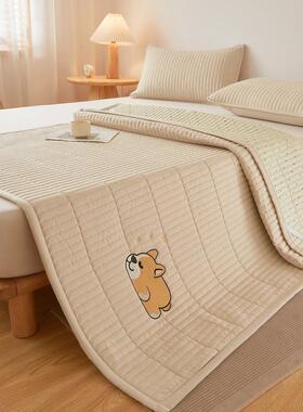 225新棉款纯色原大豆纤维夹棉0软垫床褥家用床品柔软20250117舒亲