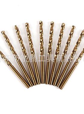 M合35含钴烤专麻34022黄花钻金属铁铝金打孔钻头不锈钢用手电钻