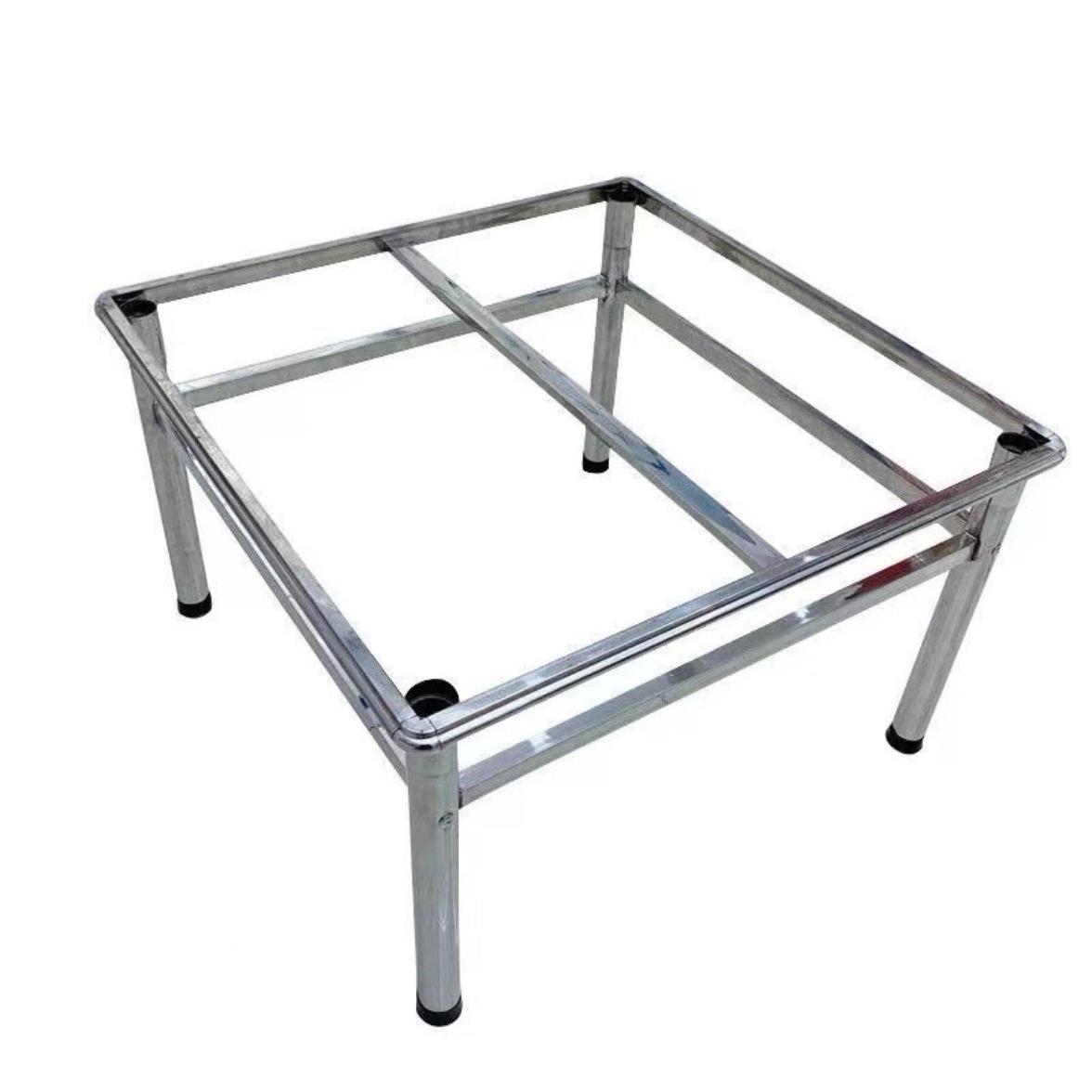 不TEV锈钢桌户外工作台小户出型农村家用租房吃饭正方形瓷餐桌砖