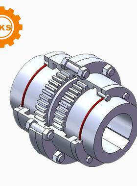 专业GIIC20425型鼓形齿式联轴产器CL齿L轮联轴器G生IICL型厂家直