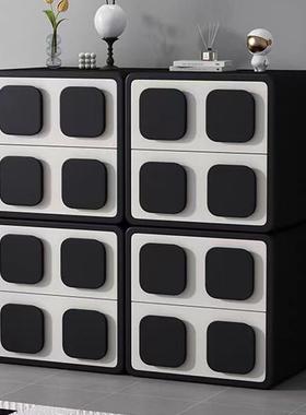 木多层柜实电视组合柜卧室组合床头柜沙65186发简约边轻柜客厅储