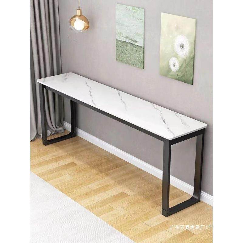 意式岩板桌条书24371桌长窄条桌现代约暖置气片物架玄关桌简靠墙电脑桌,影音电器,DIY配件,淘宝优惠券,粉丝福利购,淘宝优惠卷
