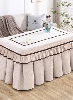 绒款烤火桌罩套长方形加加厚烤火炉52261桌布罩烤火被2025新电炉