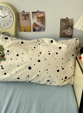 母婴级A类纯洗棉毛巾绣四件套全棉床单水被罩床笠舍84022学生宿三