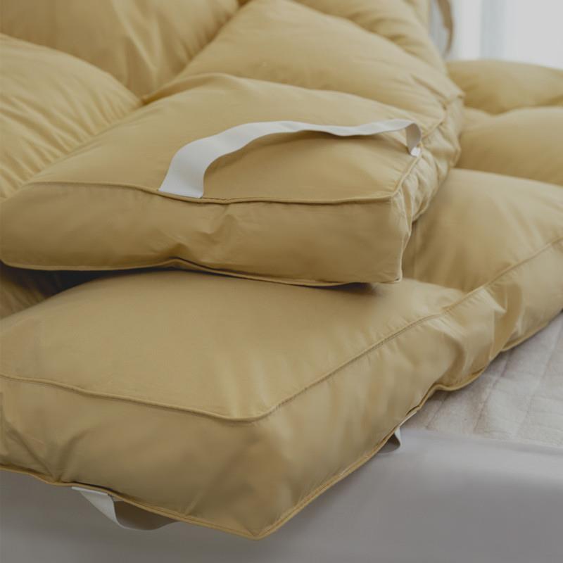 Te床muebay家纺全YEC棉羽丝米子绒垫家用立体榻榻床褥直播