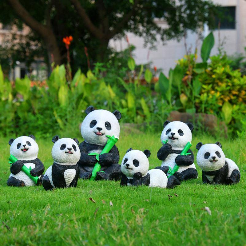 户外仿真猫GCZ熊雕塑公园小品售楼观处小区草坪幼儿园装园饰林景