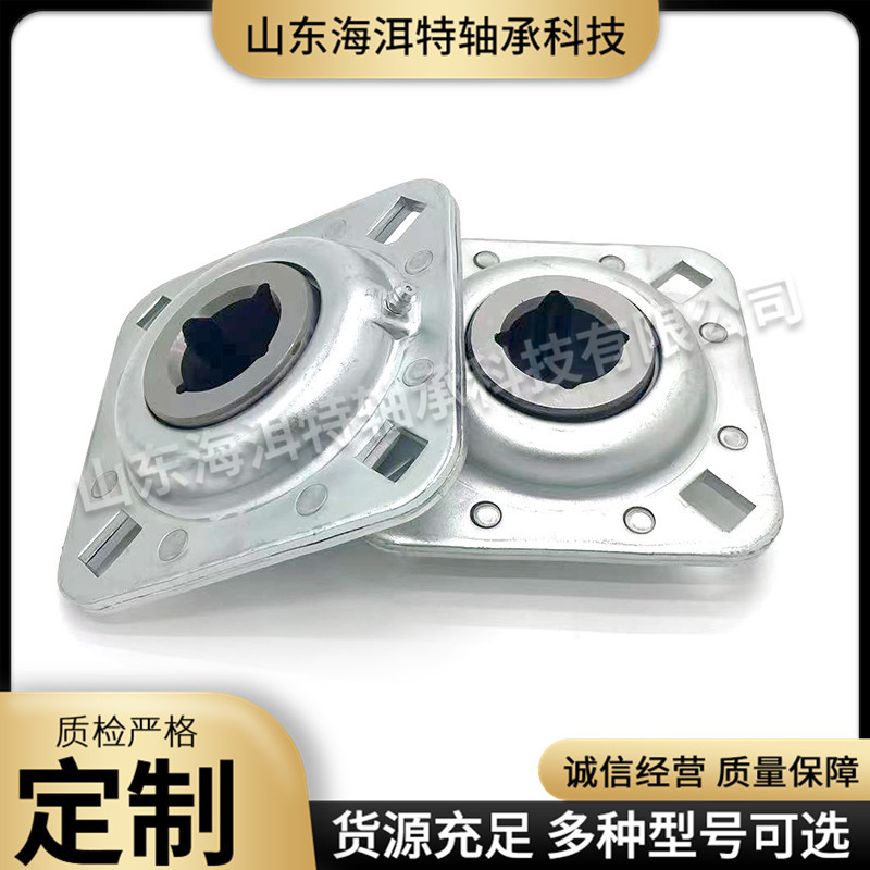方孔外球面轴承ST491A ST491B ST740带座外球面方孔圆盘耙轴承
