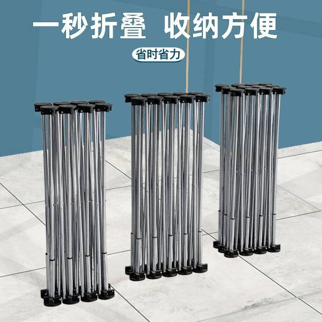 工作台木工蜘蛛腿伸缩操作台不锈钢瓷砖可折叠支架折叠桌户外摆摊