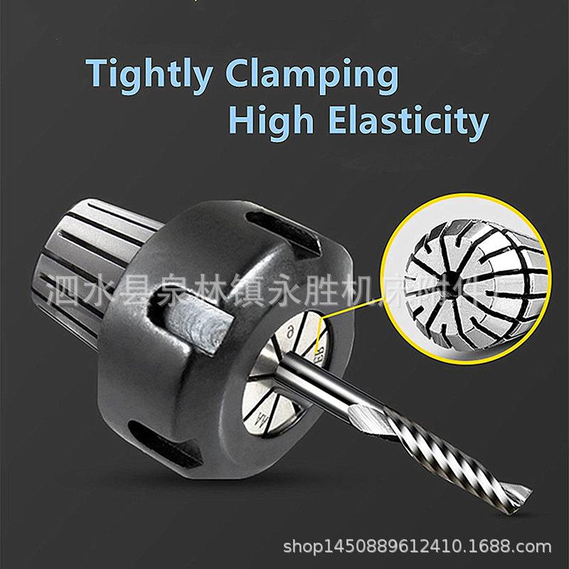 E2R筒夹套装20PC头ER11/16/0/QZT25/32/40弹簧夹弹性夹头高精度