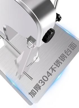 现货切机不割钢小型家用38368电动锯骨机牛骨头猪冻鱼全蹄自动斩骨锈机